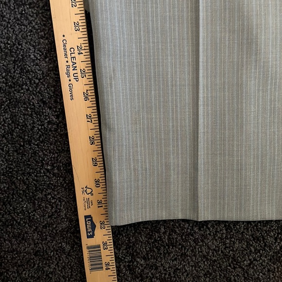 Steve Harvey Striped 3 Piece Grey Suit - Picture 13 of 17